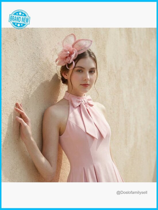 Vintage Sinamay Fascinator Handmade Tea Party Wedding Church Derby Cocktail